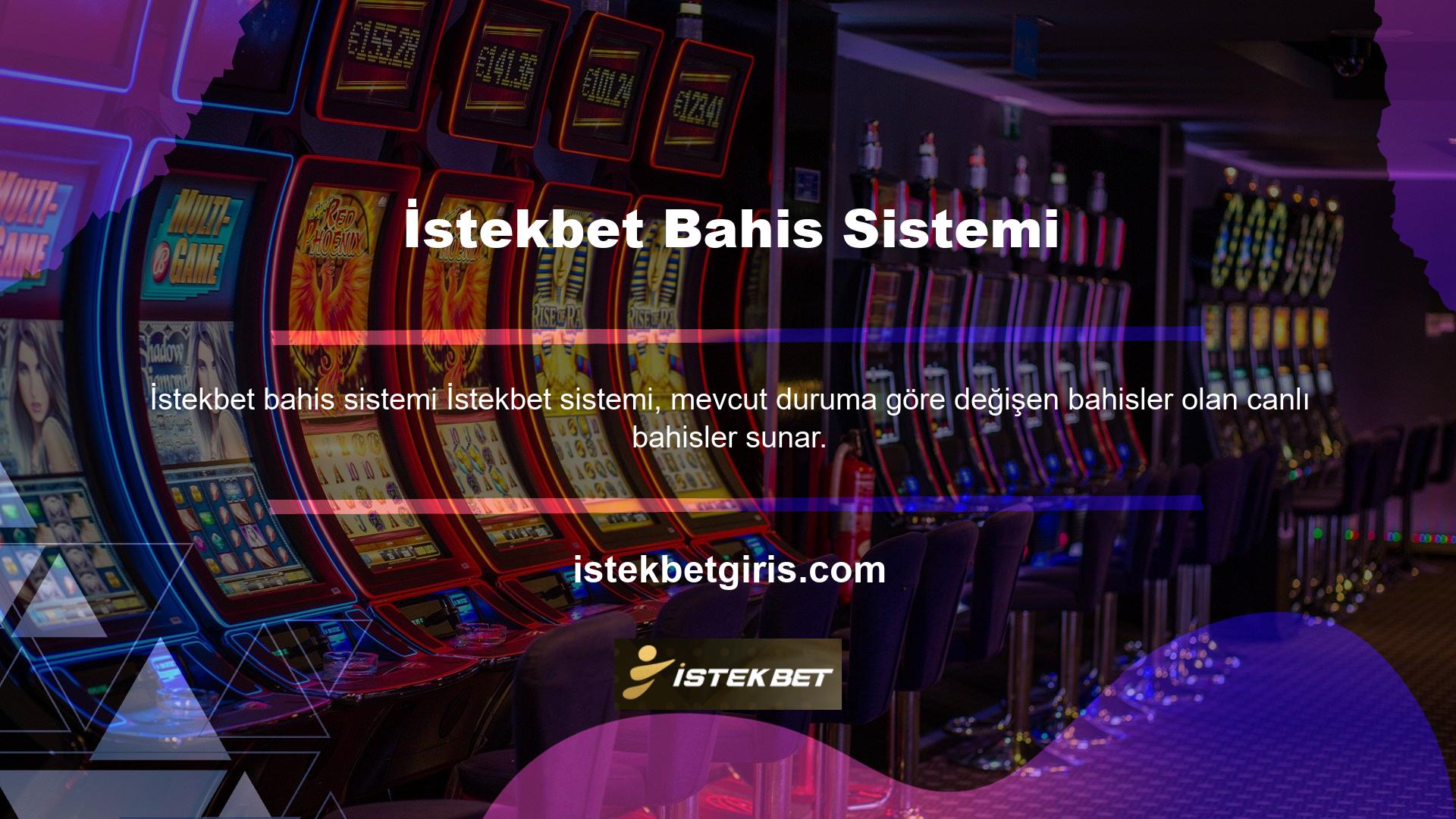 İstekbet tüm bu bonuslar ve seçkin faaliyetler aracılığıyla üyelerine ciddi tanıtım faaliyetleri sunmaktadır, böylece mevcut üyelerin her gün daha yüksek kazanma şansı vardır